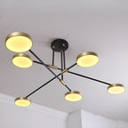 Contemporary Indoor LED Ceiling Light with Acrylic Shade