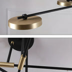 Contemporary Indoor LED Ceiling Light with Acrylic Shade