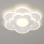 Dimmable Floral LED Ceiling Light with Acrylic Shade