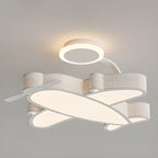 Dimmable Floral LED Ceiling Light with Acrylic Shade