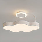 Dimmable Floral LED Ceiling Light with Acrylic Shade