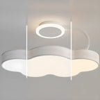Dimmable Floral LED Ceiling Light with Acrylic Shade