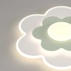 Dimmable Floral LED Ceiling Light with Acrylic Shade