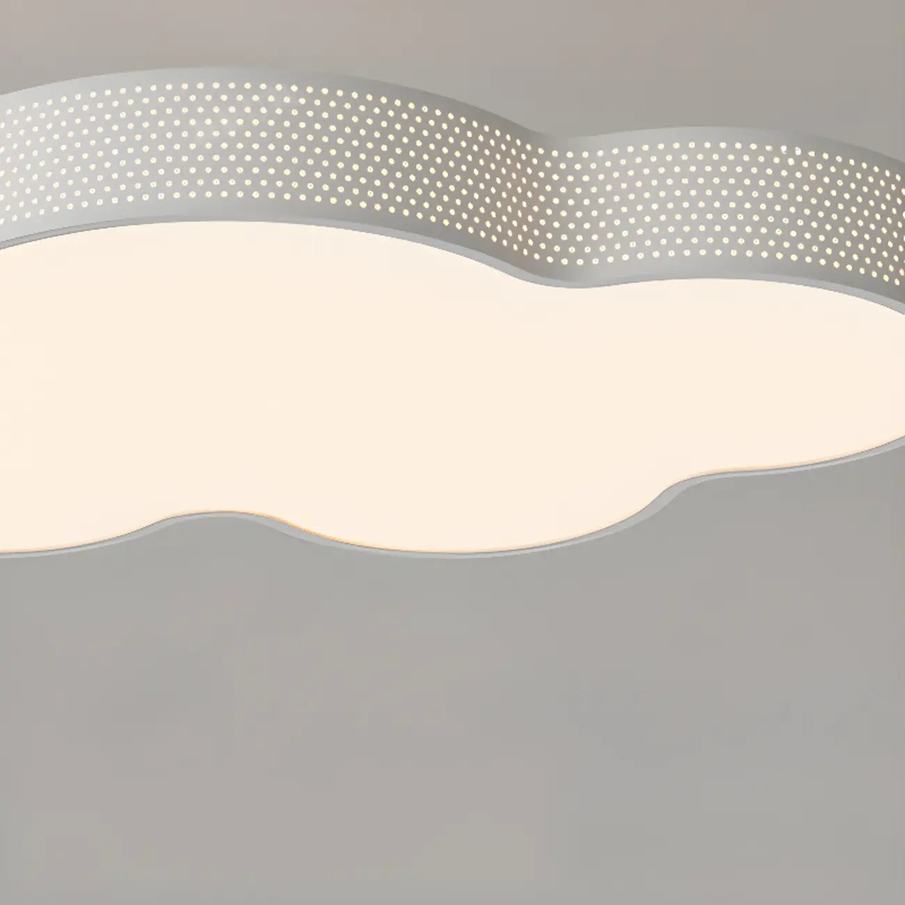 Dimmable Floral LED Ceiling Light with Acrylic Shade