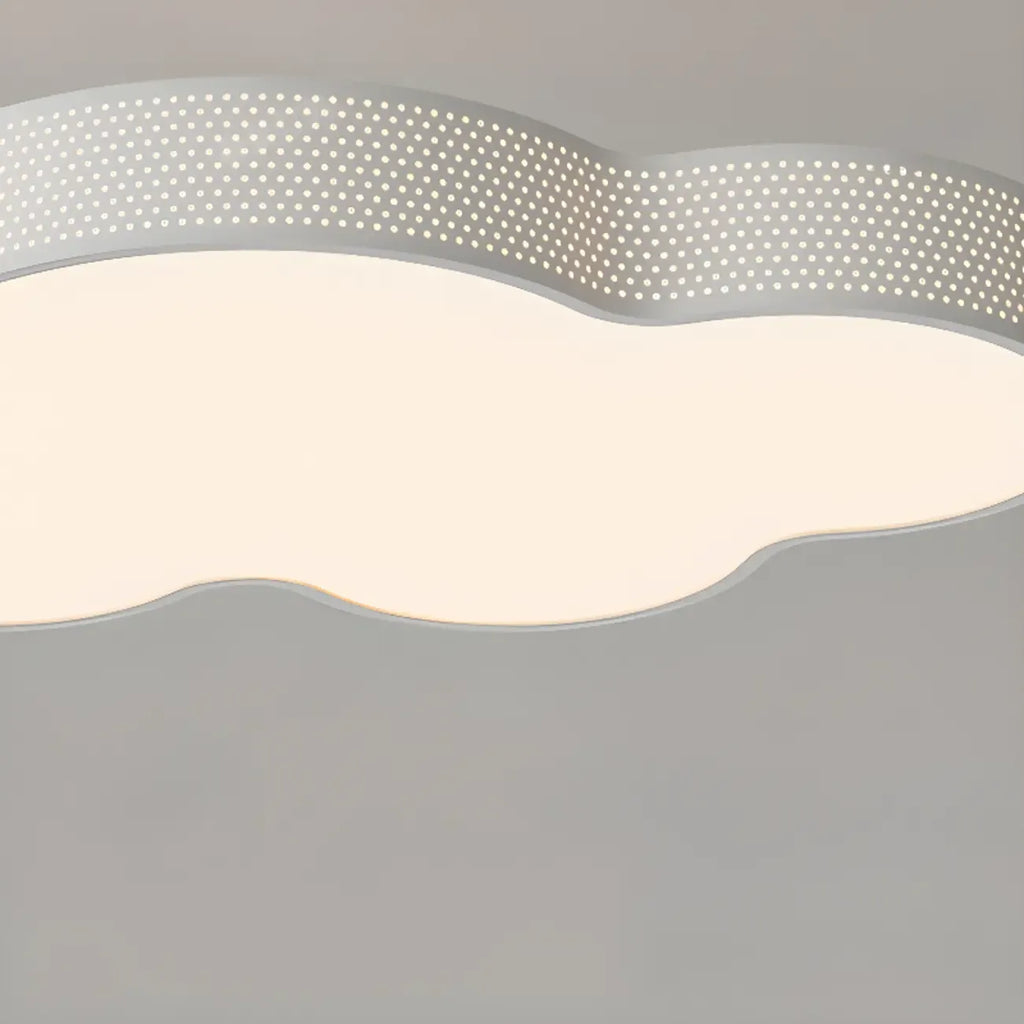 Dimmable Floral LED Ceiling Light with Acrylic Shade