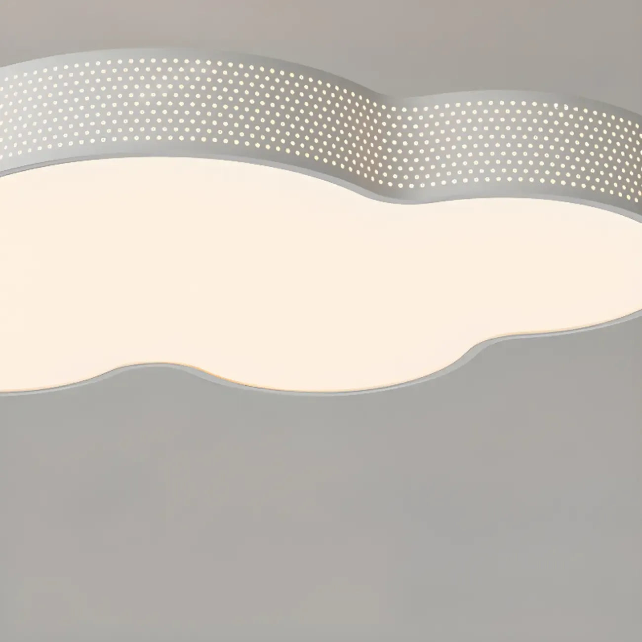 Dimmable Floral LED Ceiling Light with Acrylic Shade