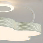Dimmable Floral LED Ceiling Light with Acrylic Shade