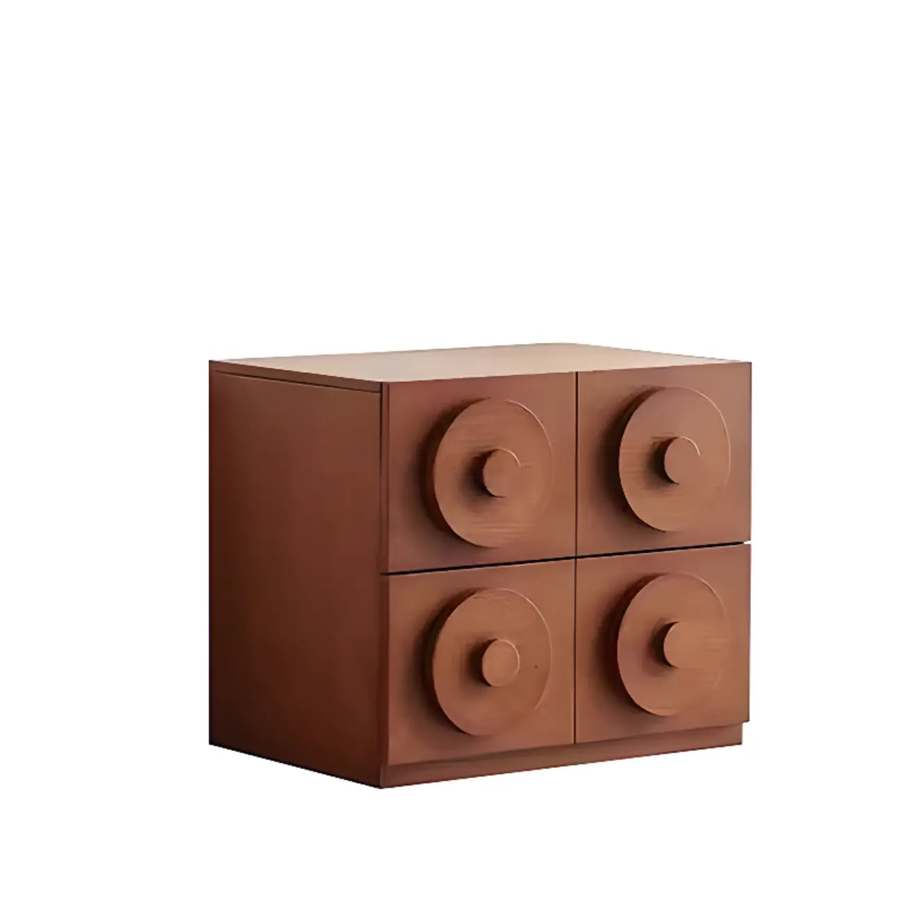 Modern Wooden Matte Black Storage Cabinet for Bathroom