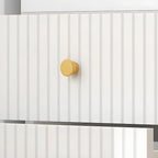 47‘’-71.5H Rectangular Wooden Display Cabinet with Glass Door