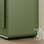 Composite Wood Green Storage Cabinet with Minimalist Style