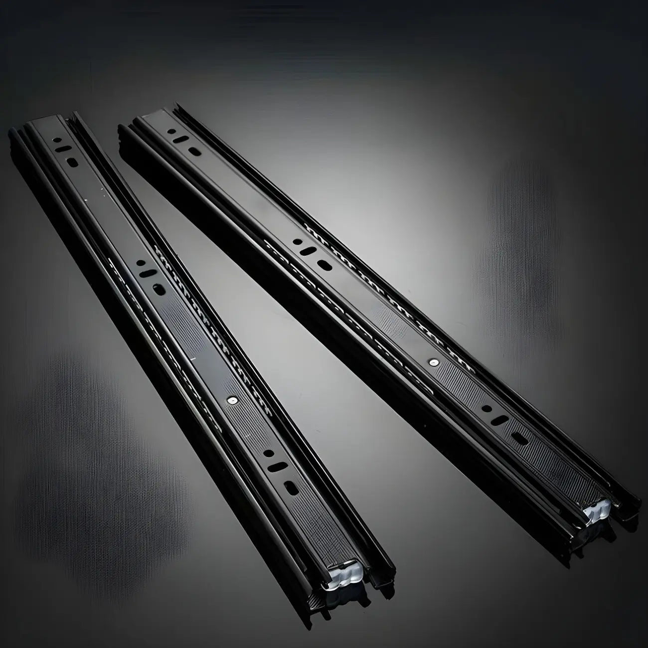 Modern Pine Sideboard with Drawers and Cabinets in Grey/Orange