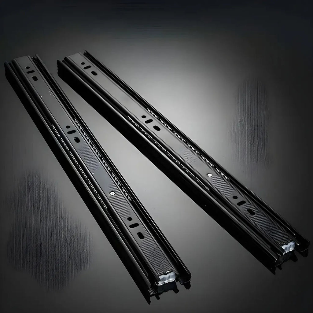 Modern Pine Sideboard with Drawers and Cabinets in Grey/Orange