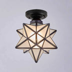 Creative Iron LED Semi Flush Lamp Fixture for Indoor Lighting