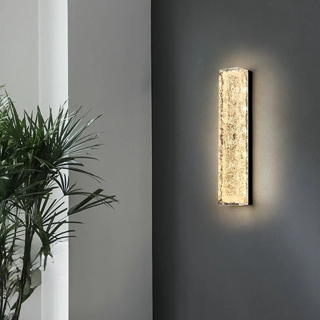 Ambient Metal 3-Color Wall Sconce with Resin Shade