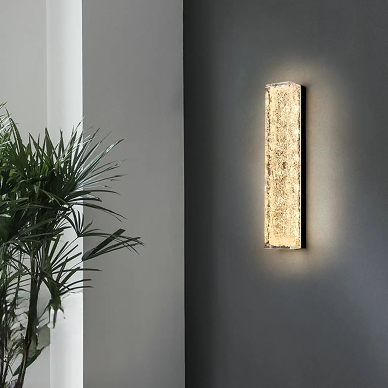 Ambient Metal 3-Color Wall Sconce with Resin Shade