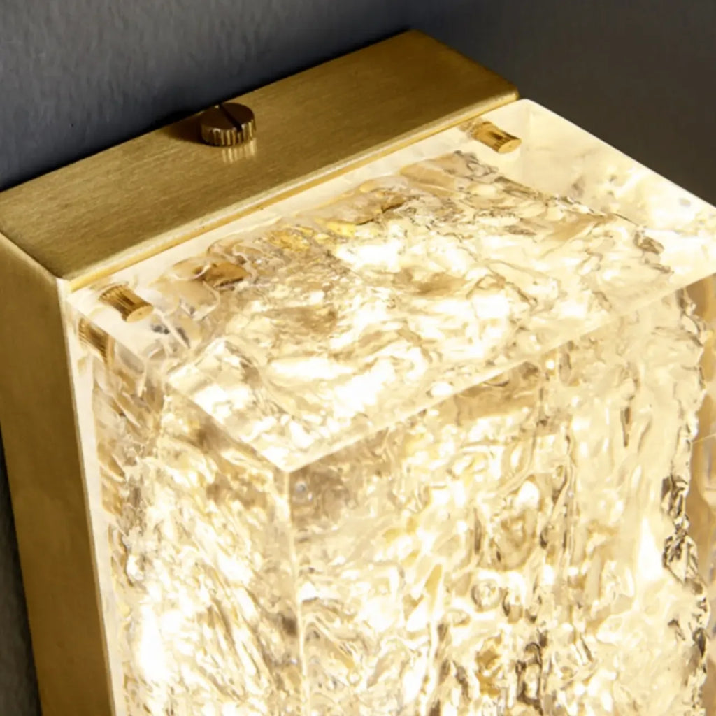 Ambient Metal 3-Color Wall Sconce with Resin Shade