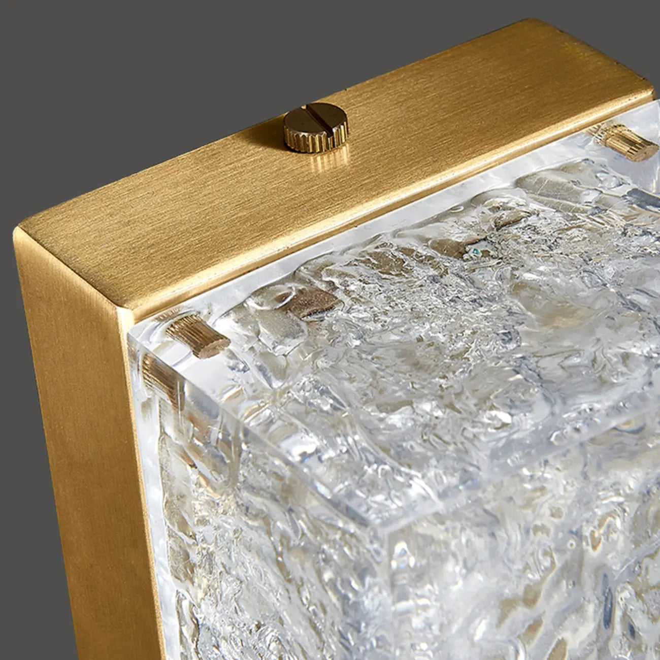 Ambient Metal 3-Color Wall Sconce with Resin Shade