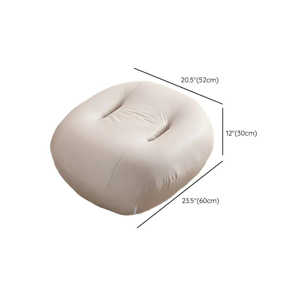 Rounded Upholstered Rocking Chair Contemporary for Bedroom