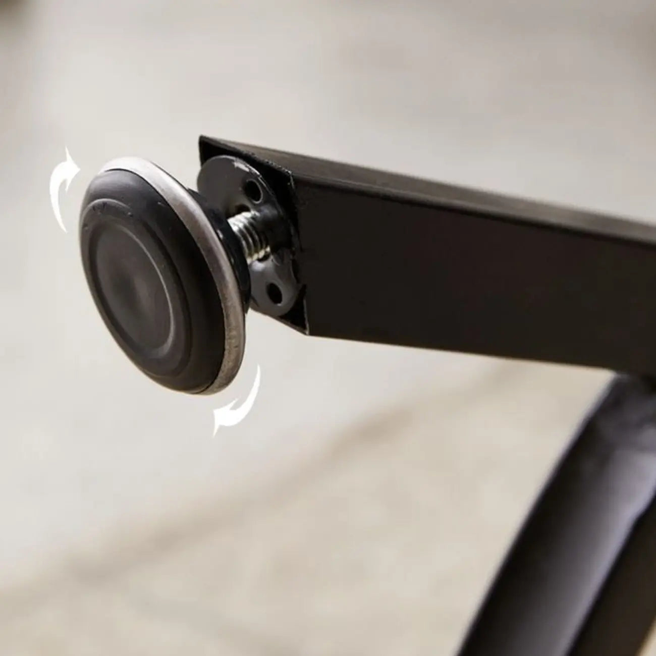 2-Tier C-Shaped Brown Wooden End Table with Storage