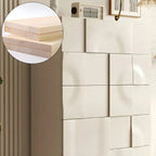 Modern White Wooden Sideboard with Multi-Drawers