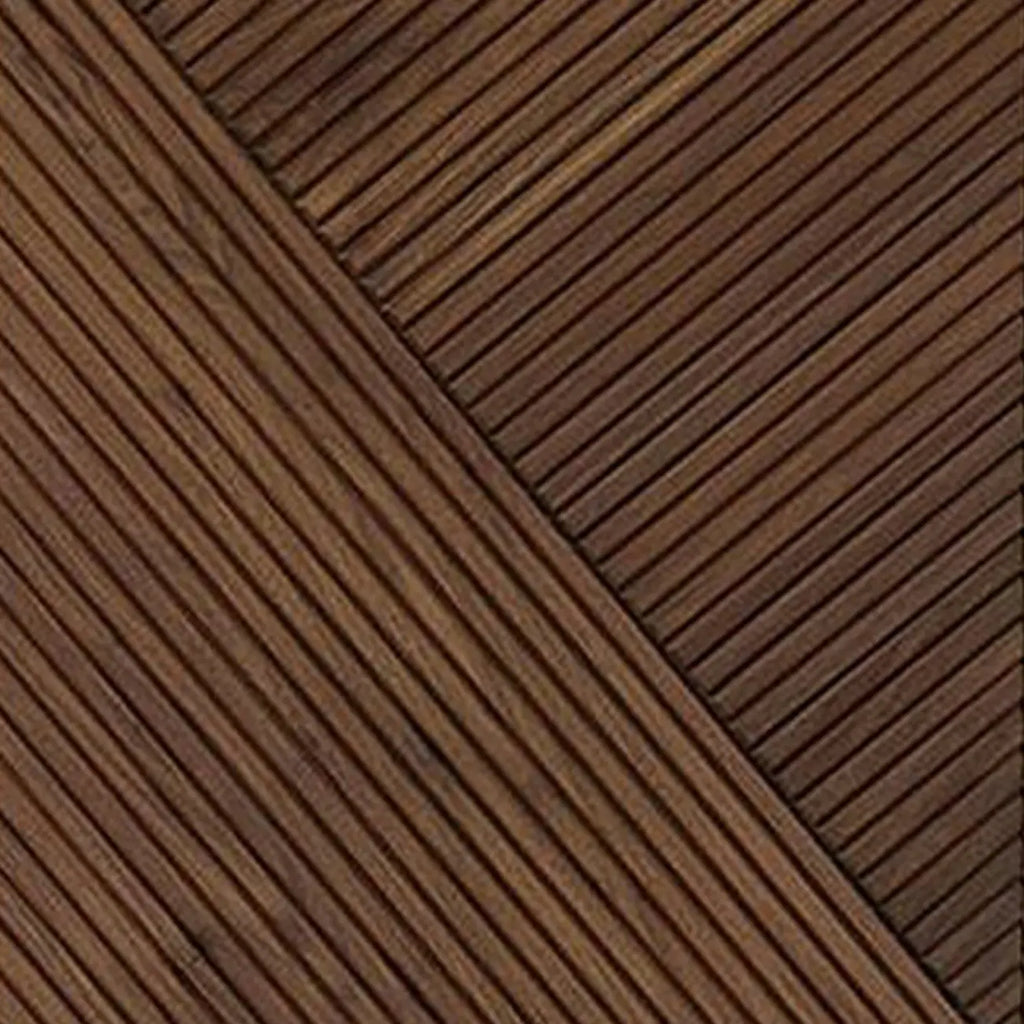 Oriental Black/Walnut Wooden Sideboard with Drawers