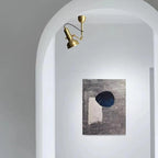 Industrial Copper Adjustable Wall Lamp for Living Room