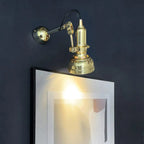 Industrial Copper Adjustable Wall Lamp for Living Room
