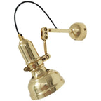 Industrial Copper Adjustable Wall Lamp for Living Room