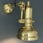 Industrial Copper Adjustable Wall Lamp for Living Room