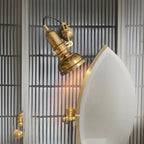 Industrial Copper Adjustable Wall Lamp for Living Room