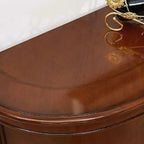 Vintage Brown Wooden Sideboard with Cabinets & Drawers