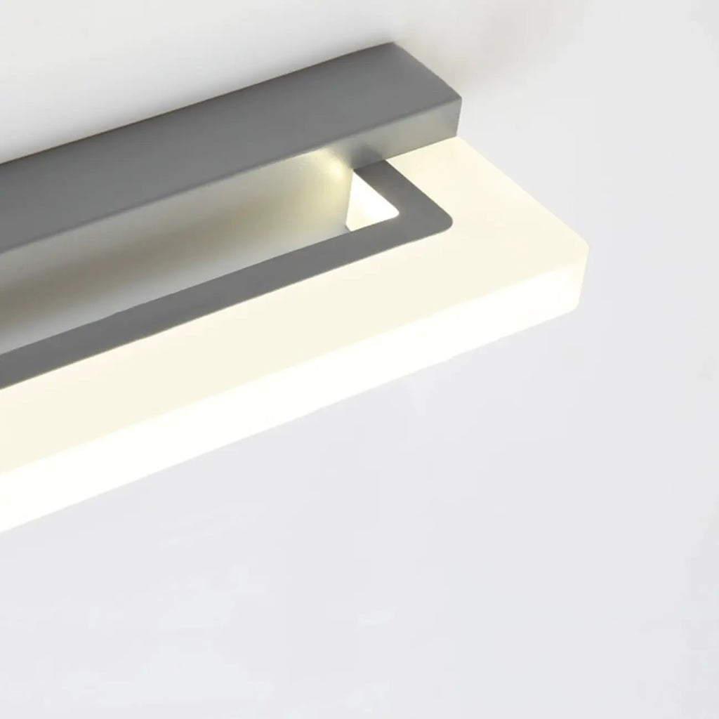 Modern Black Dimmable Acrylic LED Vanity Light for Bathroom