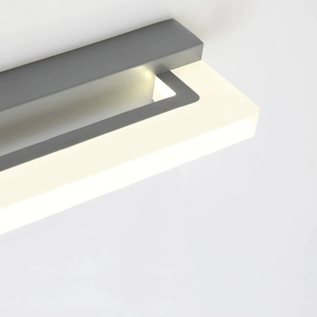 Modern Black Dimmable Acrylic LED Vanity Light for Bathroom