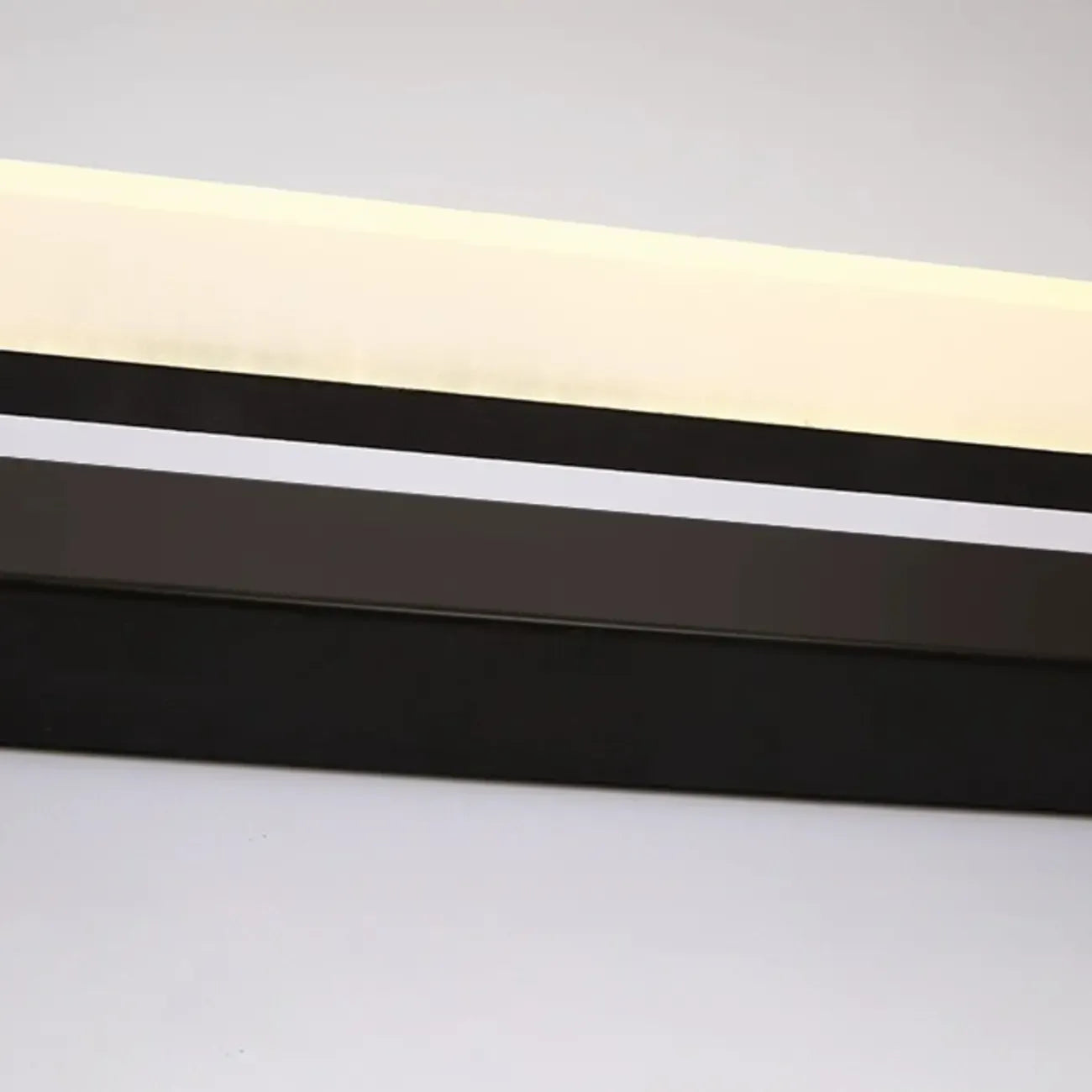 Modern Black Dimmable Acrylic LED Vanity Light for Bathroom