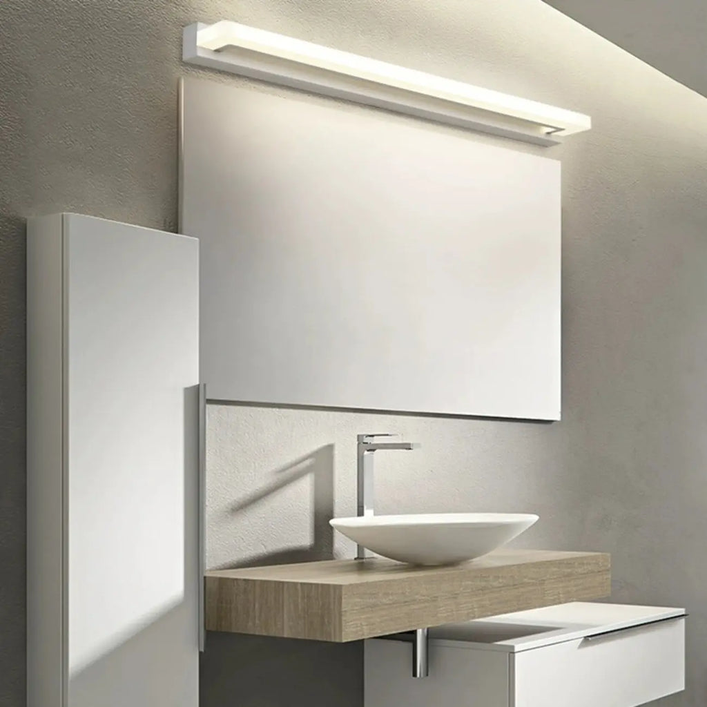 Modern Black Dimmable Acrylic LED Vanity Light for Bathroom