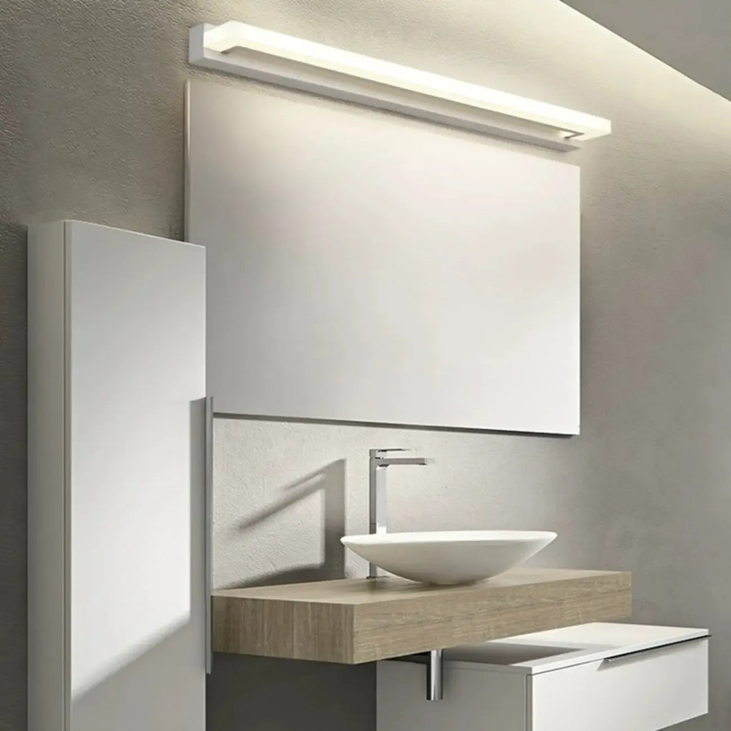 Modern Black Dimmable Acrylic LED Vanity Light for Bathroom