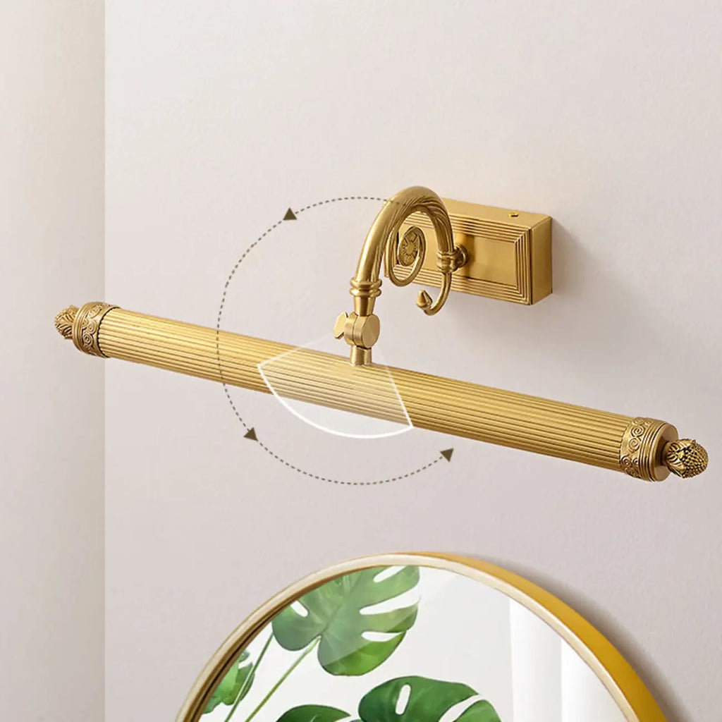 Bathroom Golden Down Tube Warm Glow LED Vanity Light