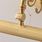 Bathroom Golden Down Tube Warm Glow LED Vanity Light