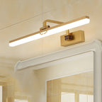 Zen Metal Black Linear LED Vanity Light for Bathroom Mirror