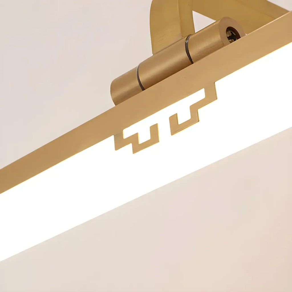 Zen Metal Black Linear LED Vanity Light for Bathroom Mirror