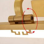 Zen Metal Black Linear LED Vanity Light for Bathroom Mirror