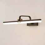 Zen Metal Black Linear LED Vanity Light for Bathroom Mirror