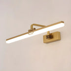Zen Metal Black Linear LED Vanity Light for Bathroom Mirror