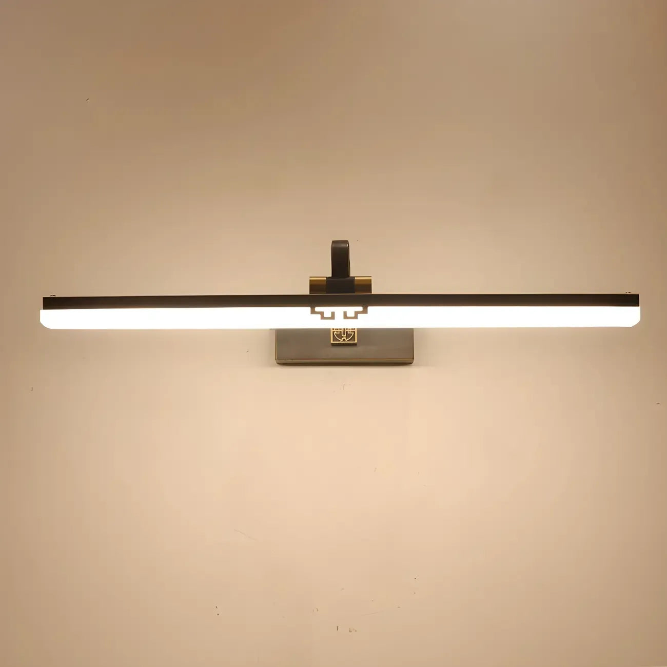 Zen Metal Black Linear LED Vanity Light for Bathroom Mirror