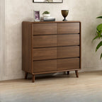 Modish Accent Cabinet for Living Room with Multiple Drawers