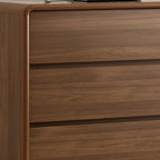 Modish Accent Cabinet for Living Room with Multiple Drawers