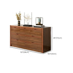 Modish Accent Cabinet for Living Room with Multiple Drawers