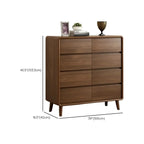 Modish Accent Cabinet for Living Room with Multiple Drawers