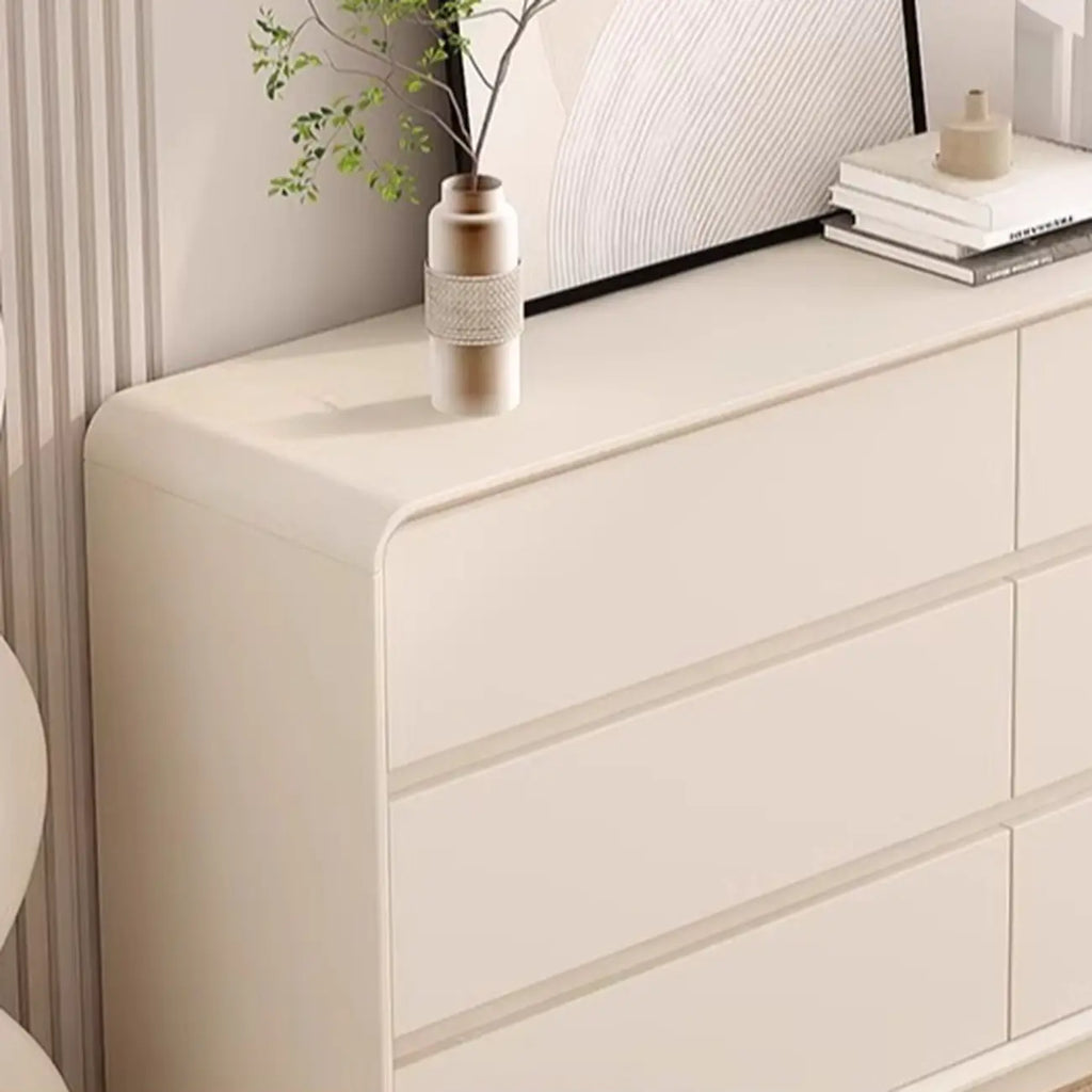 Minimalist Accent Chest for Indoor Use with Multi Drawers