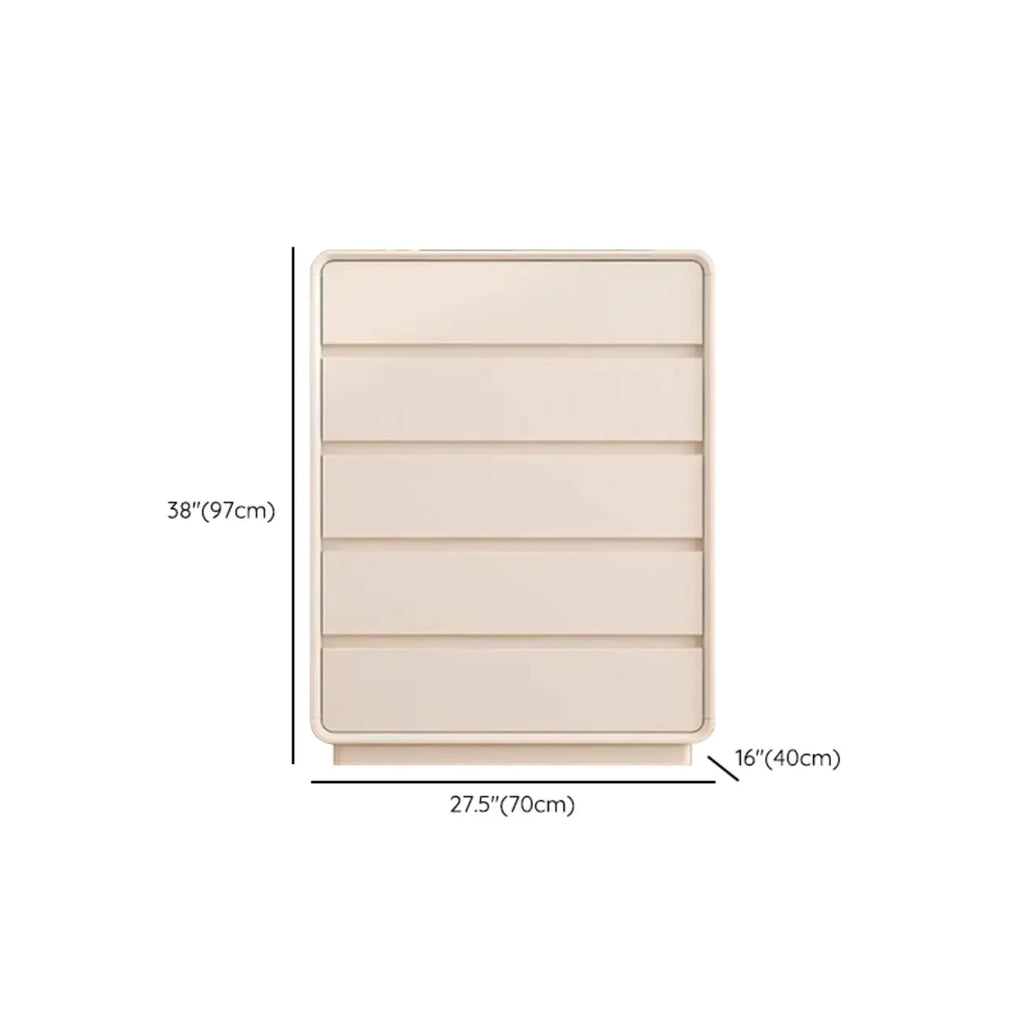 Minimalist Accent Chest for Indoor Use with Multi Drawers
